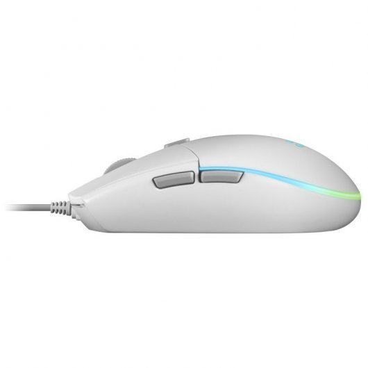 Mars Gaming MMGW Ratón Gaming Blanco 3200 DPI Mars Gaming MMGW Ratón Gaming Blanco 3200 DPI